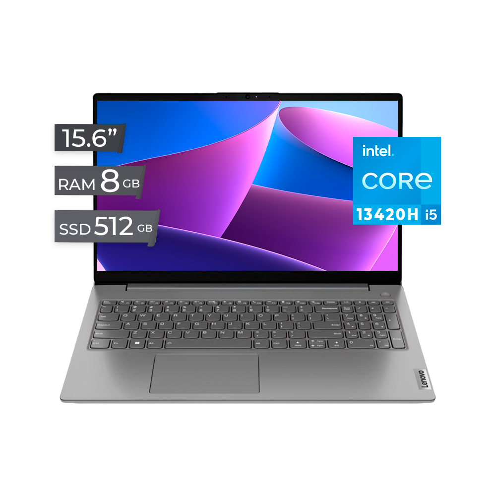 LAPTOP LENOVO V15 G4 IRU INTEL CORE I5 13420H 8GB RAM DDR4 512GB SSD 15.6" FHD FREEDOS