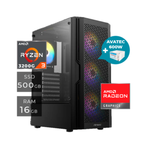 PC RYZEN 3 3200G+MONITOR TEROS 27"