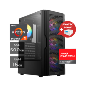 PC AMD RYZEN 5 5600GT+MONITOR LG 19.5"