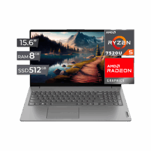 LAPTOP LENOVO V15 G4 AMN AMD RYZEN 5 7520U 512GB SSD 8GB RAM LPDDR5-4800 15.6" FHD FREEDOS